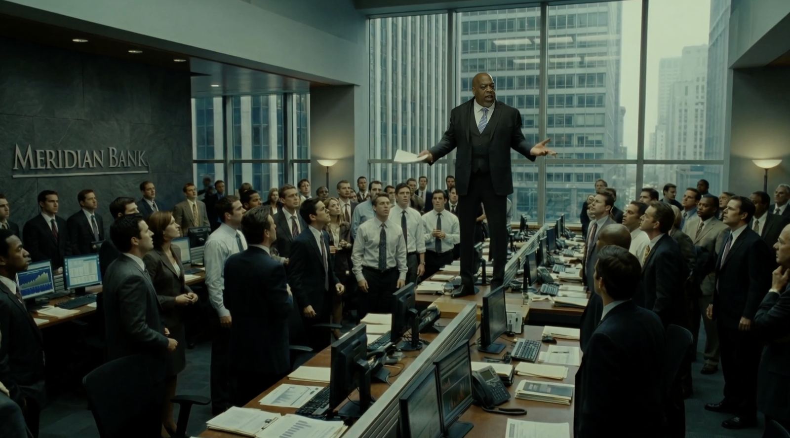 Production photograph from The Bitcoin Rebellion